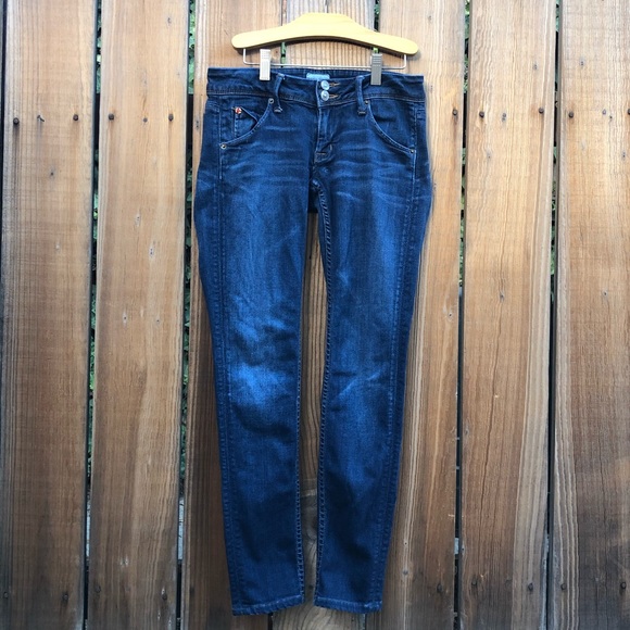 Hudson Jeans Denim - Hudson Jeans Collin Flap skinny blue jeans 25 S
